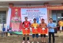 Xã An Hiệp tổ chức giao lưu bóng chuyền chào mừng kỷ niệm 80 năm ngày thành lập Quân đội nhân dân Việt Nam và 35 năm ngày hội Quốc phòng toàn dân.
