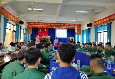 Xã An Hiệp gặp mặt thanh niên chuẩn bị lên đường thực hiện nghĩa vụ quân sự năm 2025.